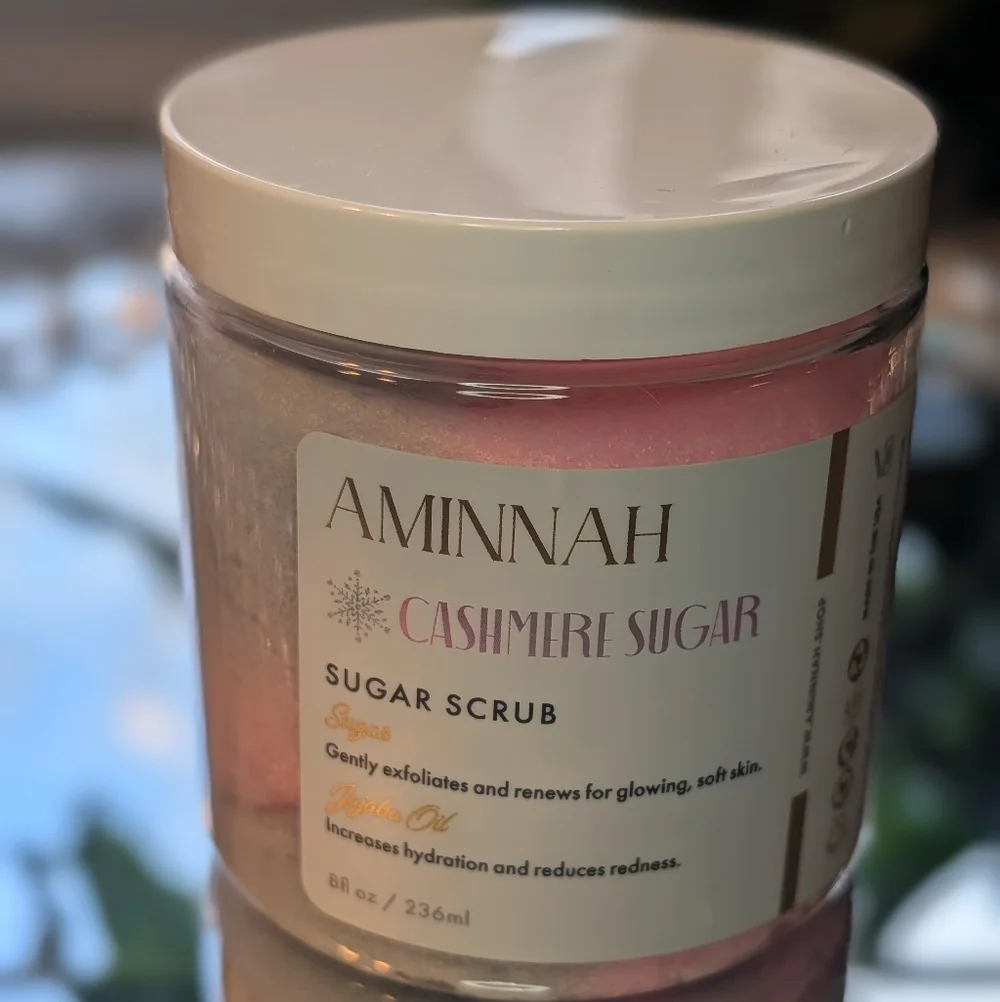 Aminnah Cashmere Sugar Scrub New
